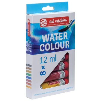 Produktbild von Talens 9022008M, Multi, Aquarelllack, Flüssigkeit, 12 ml, 8 Stück(e)