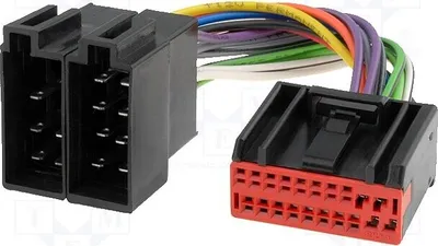 Obrázok produktu pre 1x konektor, rádio, ISO konektor, pin: 36. Konektor pre rádio do automobilu