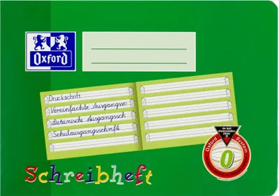 Produktbild von Oxford Schreibheft, DIN A5 quer, Lineatur: 0 - 1 Stück