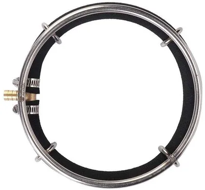 Productafbeelding van Aquarium luchtbubbelsteen, kunststof ring, 25 cm - Herbruikbare luchtverspreider