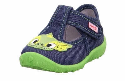 Produktbild von Superfit 1 00256 8030 Spotty Kinder Hausschuh Blau, Blau, Gr. 19