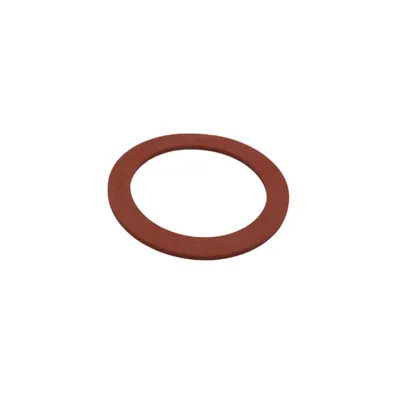 Produktbild von 10 Stück Flachdichtung für Verschraubung Silikon 1 1/2 Zoll hitzebeständig für Sanitär & Heizung flexible Flach-Dichtscheiben lebensmittelecht