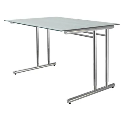 Produktbild von kerkmann Schreibtisch ARTLINE (B)1.200 mm mit Glasplatte Speditionsversand