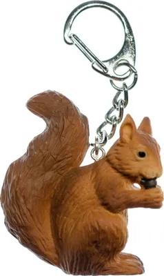 Produktbild von Eichhörnchen Schlüsselanhänger Miniblings Klettertier Kinder Hörnchen Tiere Braun
