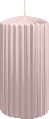 Produktbild von Rillen Kerzen Rose 150 x Ø 80 mm, 4 Stück
