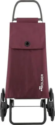 Obrázek produktu pro Rolser Akanto MF, Taška na kolečkách, Burgundsko, Hliník, Polyester, 50 kg, Jednobarevný, Bez vzoru