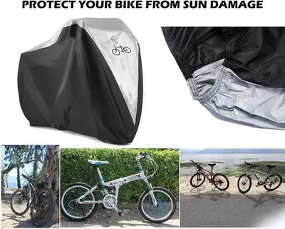 Produktbild von Wasserdichte Fahrradabdeckung 200x105x110cm Schnee Staub Regen UV-Schutz