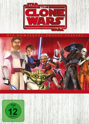 Produktbild von Star Wars: The Clone Wars - Die komplette 2. Staffel (4 Discs)