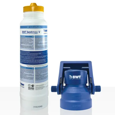 Produktbild von BWT Bestmax V Filterset water + more Wasserfilter, BWT Set inkl. Filterkopf