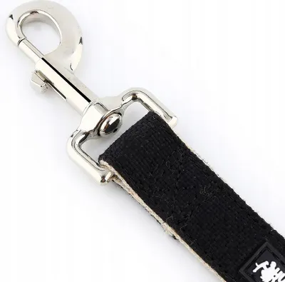 Obrázek produktu pro Černé vodítko pro psy na venčení 1,52 m HUGGY DOGGY M