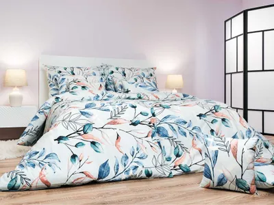 Obrázek produktu pro Povlečení bavlna Milaya mentol 140x200, 70x90 cm