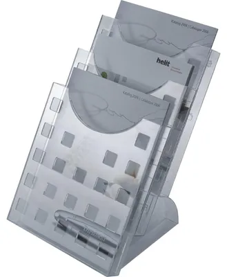 Produktbild von Helit H61027, Polystyrene, Transparent, A4, 237 x 300 x 337 mm, 237 mm, 300 mm