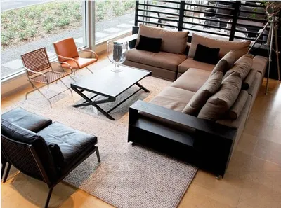 Zdjęcie produktu dla Komplet wypoczynkowy, narożnik, sofa, kanapa, obita tkaniną, zestaw wypoczynkowy, model PH88