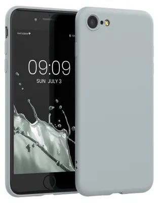 Produktbild von kwmobile Handyhülle für iPhone SE 2022 Hülle / iPhone SE 2020 / iPhone 8 / iPhone 7, für iPhone SE Hülle - Schutzhülle für kabelloses Laden - Case in