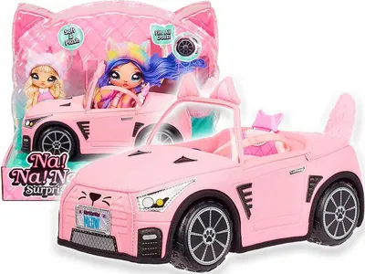 Produktbild von Na! Na! Na! Surprise Soft Plush Convertible, Puppenauto, 3 Jahr(e)
