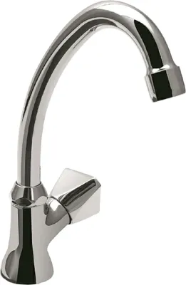 Produktbild von tecuro Stand-Schwenkventil - Auslaufventil mit HU-Rohrauslauf 130 mm Küche/Keller