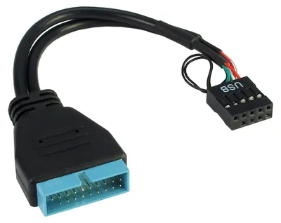 Image de Inter-Tech Adapter USB USB 3.0 auf USB 2.0 9Pin