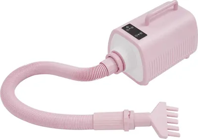 Produktbild von Tierhaartrockner - Fellpflege-Trockner - 2100 W - 25–60 °C, 9 Stufen - Warm-/Kaltluft - Touchscreen - 3 Düsen - EU-Stecker 100–240 V - Rosa