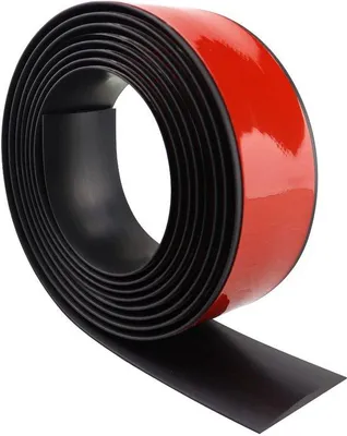 Immagine prodotto di Profili di raccordo autoadesivi neri per laminati e vinile (60 cm)