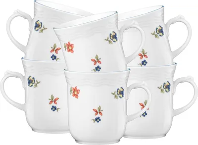Produktbild von Seltmann Weiden Sonate Nostalgie Henkelbecher 290 ml 6er Set