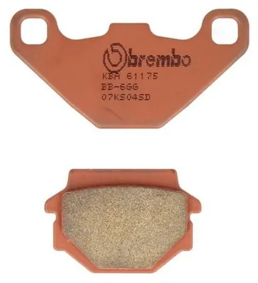 Image de Paire de plaquettes de frein BREMBO SD 07KS04SD Off-Road en métal fritté