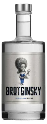 Produktbild von BROTGINSKY 500ml - Gin aus Brot von hochBROTzentig