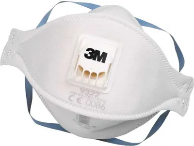 Produktbild von 3M Atemschutzmaske 9322+ Aura FFP2NRD mit Ventil Breite AGW-Wert EN149:2001+A1:2009 - 9322+