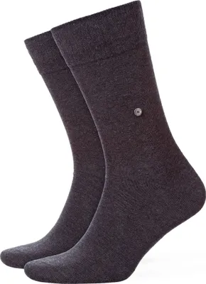 Produktbild von Burlington Herren Socken Everyday 2er Pack - Baumwolle, Uni,  Onesize, 40-46 Anthrazit
