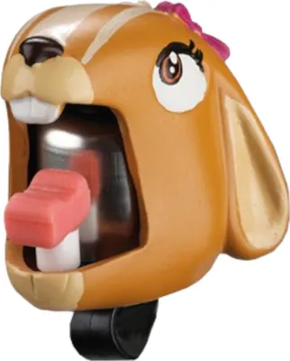 Produktbild von XLC Fahrradklingel Glocke Crazy Stuff , Chipmunk - Braun