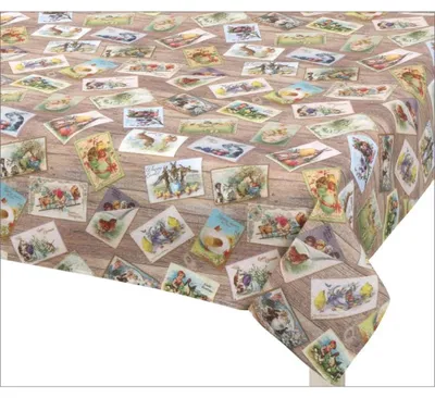 Obrázok produktu pre Veľkonočný obrus – 100 x 100 cm – žltý