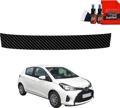 Produktbild von Kohlenstoff Schutzfolie Grizz Protector für Ladekante - Toyota Yaris (2011-2016)
