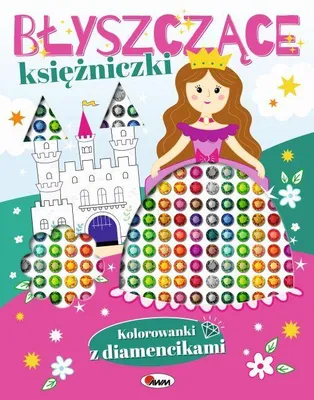 Produktbild von Kolorowanki z diamencikami Blyszczace ksiezniczki