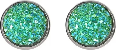 Obrázek produktu pro Náušnice Virtue - Zelené, bezniklové a elegantní KP28273