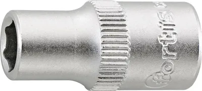 Produktbild von Fortis 4317784707619, 1/4", 1 Kopf/Köpfe, 6 mm, Chrom-Vanadium-Stahl, 24,9 mm