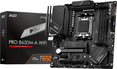 Immagine prodotto di MSI PRO B650M-A WIFI AMD B650 Socket AM5 micro ATX