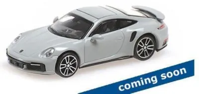 Produktbild von Minichamps 1:87 PORSCHE 911 (992) TURBO S - 2020 - GREY 870069072