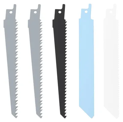 Produktbild von Set aus 5 Säbelsägeblättern für Holz und Metall