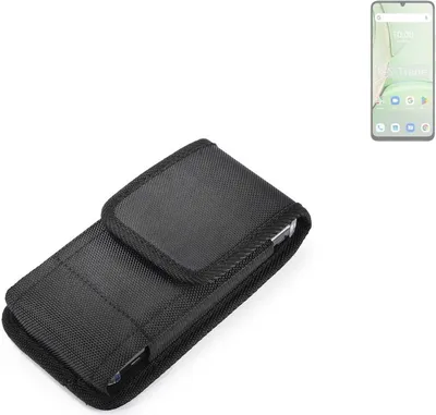 Produktbild von Holster Gürteltasche kompatibel mit UMIDIGI G9C Holster Gürtel Tasche wasserabweisend Handy Hülle Schutz Hülle Outdoor schwarz K-S-Trade