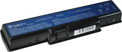 Produktbild von Hochleistungs Li-Ion Notebook Laptop AKKU 8800mAh ersetzt Acer Aspire AS-2007A AS07A31 AS07A32 AS07A41 AS07A42 AS07A51 AS07A52 AS07A71 AS07A72 BT.00603.036 BT.00603.041 BT.00604.022 BT.00604.024