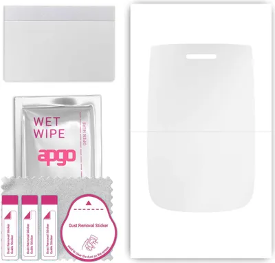 Produktbild von apgo Hydrogel Schutzfolie, Klar, kompatibel mit Nokia 8210 4G, flexibele Displayschutzfolie, Folie mit Positionierhilfe, kratzfest, einfache Montage