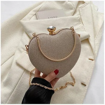 Produktbild von Elegante Handtas in Khaki, Crossbody-Design