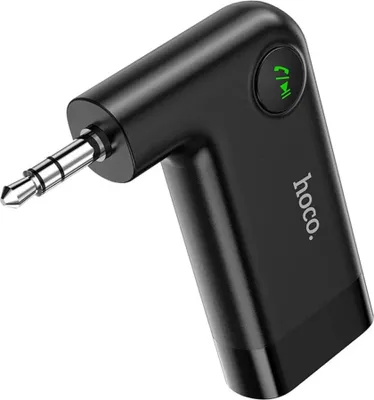 Produktbild von HOCO drahtloser AUX Autoempfänger E53 schwarz