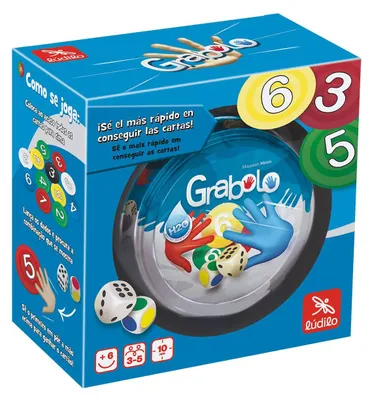 Image de Ludilo - Grabolo - Jeux de société pour enfants 6+ - Jeux éducatifs - Jeux de société familiaux - Jeux de cartes LUDILO