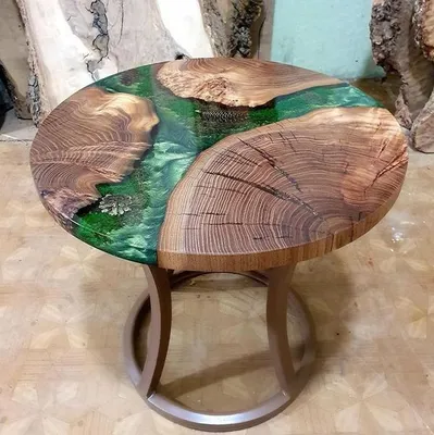 Zdjęcie produktu dla Stolik kawowy design drewno wysokiej jakości brązowe meble salon stoliki kawowe okrągłe