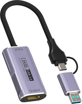 Productafbeelding van Capture card 4K - Game Capture Card - Video Grabber - Video Capture Card 4K