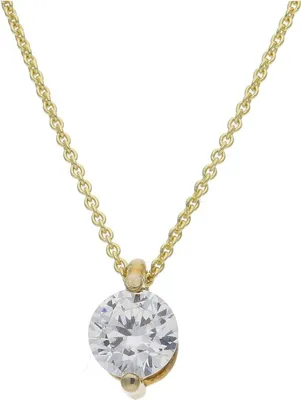 Produktbild von JuwelmaLux Anhänger 925 Silber vergoldet mit Zirkonia JL30-02-3666