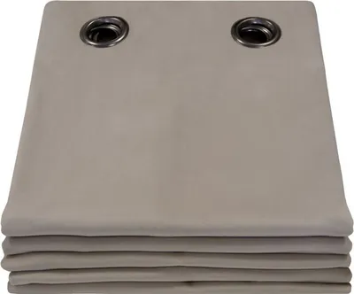 Produktbild von MOONDREAM  Akustikvorhang 3in1 | Lärmschutz | Thermoisolierung | 100% Verdunkelung | Patentierte Technologie | EU | Samt | Ösen | Grau MC740 | 130B x 250H cm