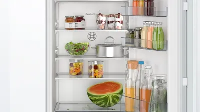 Obrázek produktu pro Bosch Serie 2 KIL42NSE0, 187 l, Vestavěné, E, 35 dB, SN-ST, 3 kg/24h