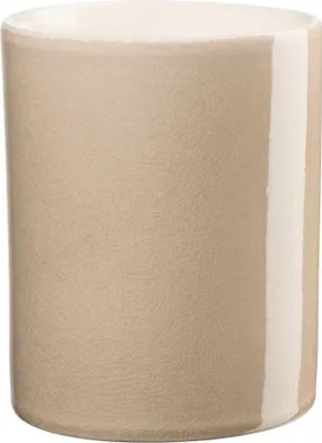 Produktbild von ASA Vase, cashmere  AYO D. 10,5 cm, H. 13 cm  81307162 ! Vorteilsset beinhaltet 2 x den genannten Artikel und Geschenk + Spende