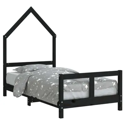 Zdjęcie produktu dla VidaXL 834560, Czarny, Drewno, 80 x 160 mm, 1 szt.